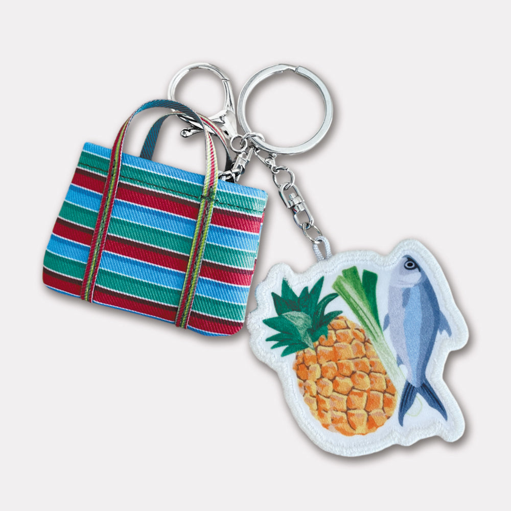 Qiezhi bag embroidery charm