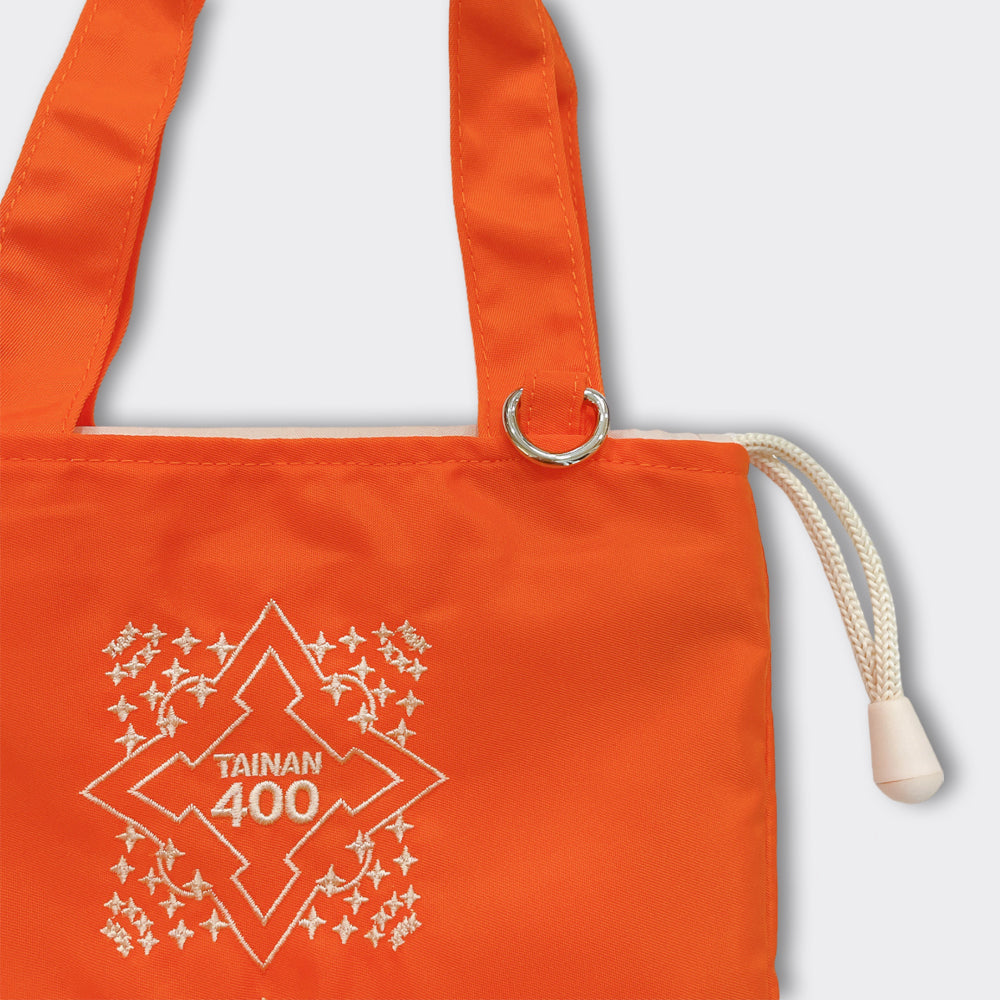 Tainan 400 Water-Repellent Multipurpose Bag-Phoenix Flower Orange