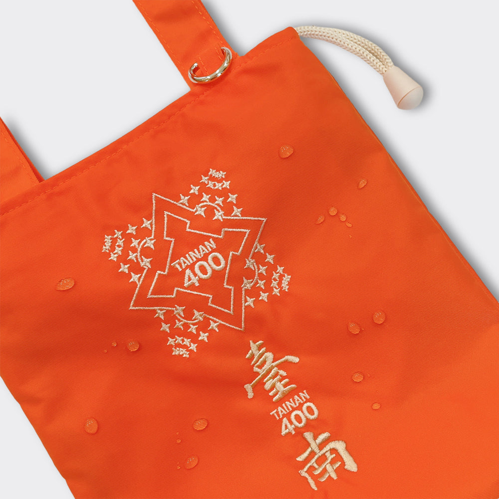 Tainan 400 Water-Repellent Multipurpose Bag-Phoenix Flower Orange