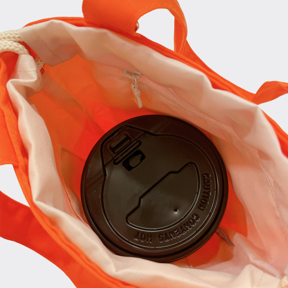 Tainan 400 Water-Repellent Multipurpose Bag-Phoenix Flower Orange