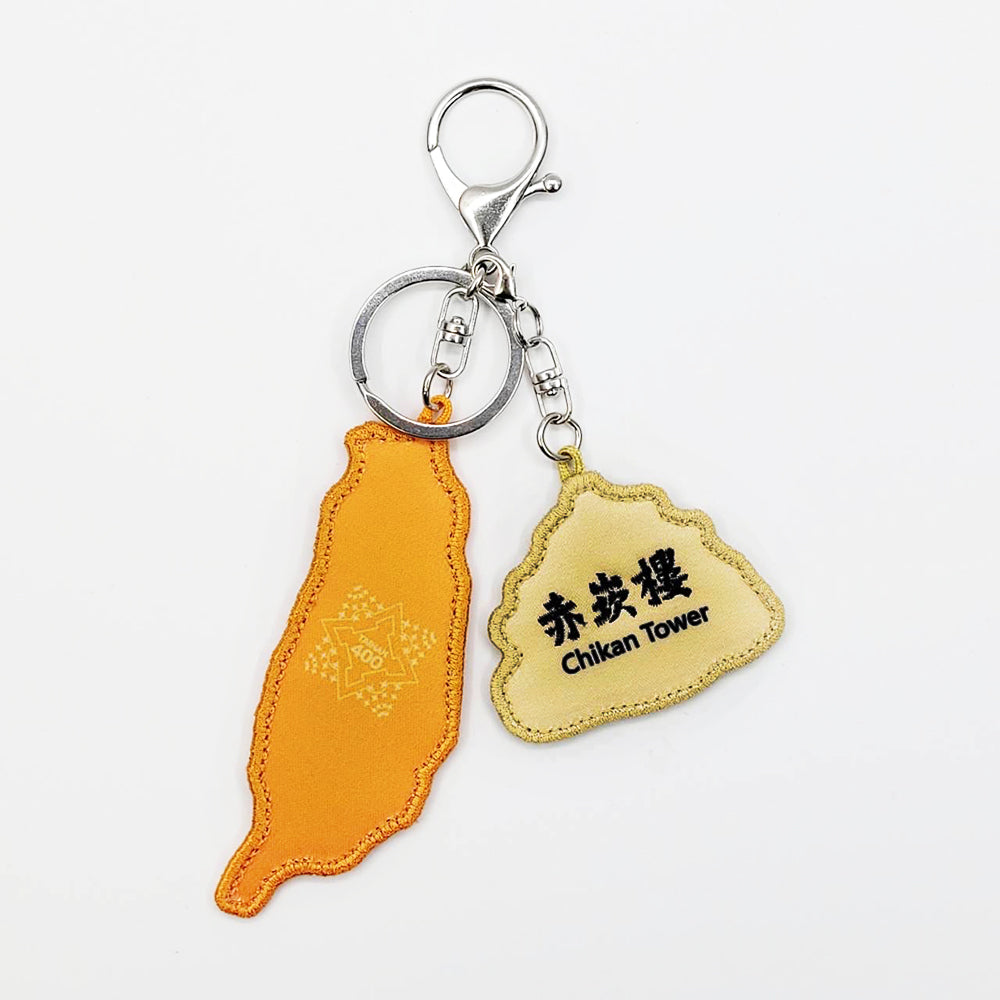 Tainan 400 x Chihkan Tower Embroidery Pendant Set