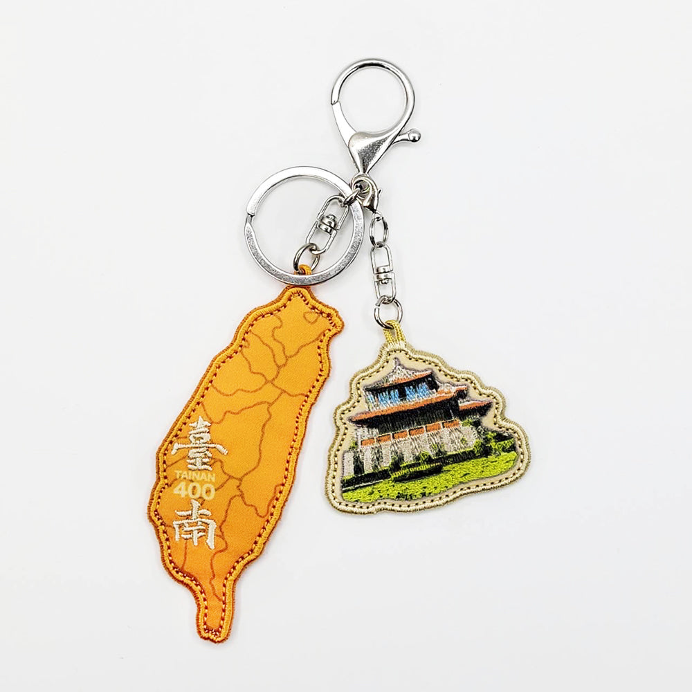 Tainan 400 x Chihkan Tower Embroidery Pendant Set