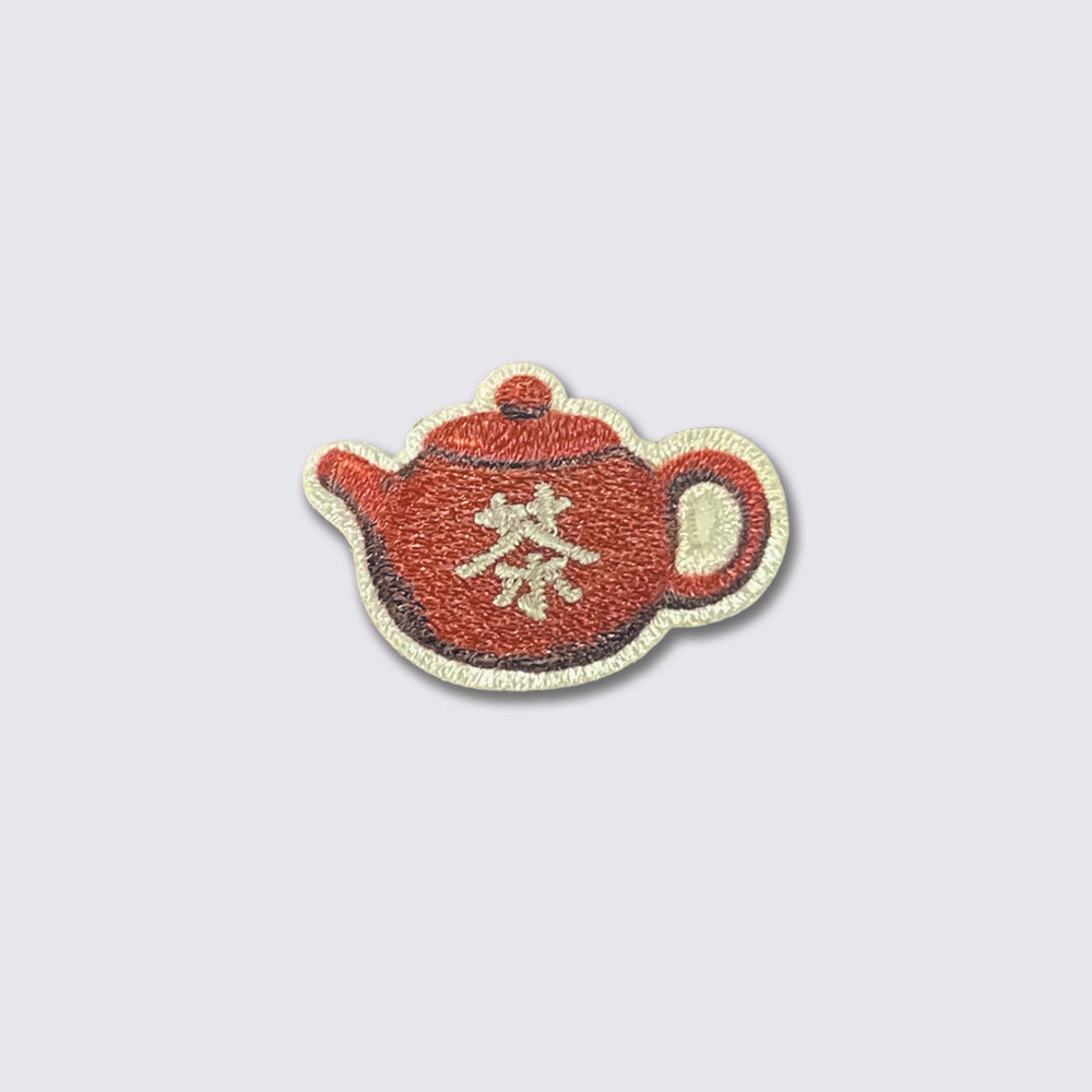 Sky Lantern Taiwan Tea Dual Use Embroidery Patch