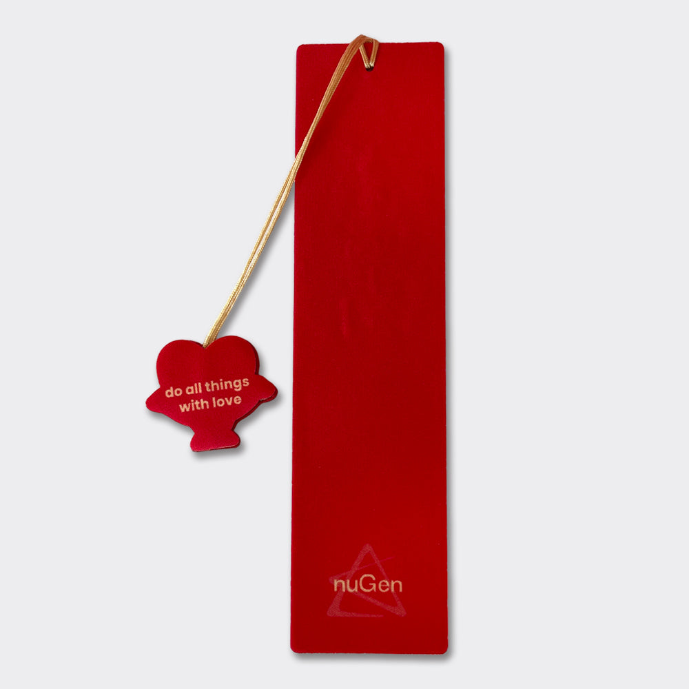 Tainan 400 x nuGen Family Embroidered Bookmarks - Love Head do all things with love