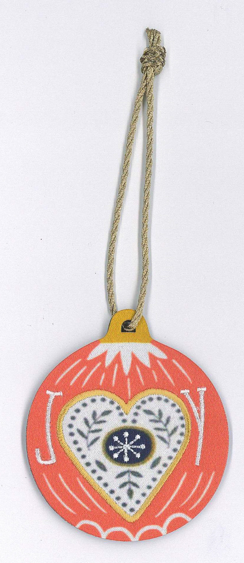 Joy Christmas Ornament