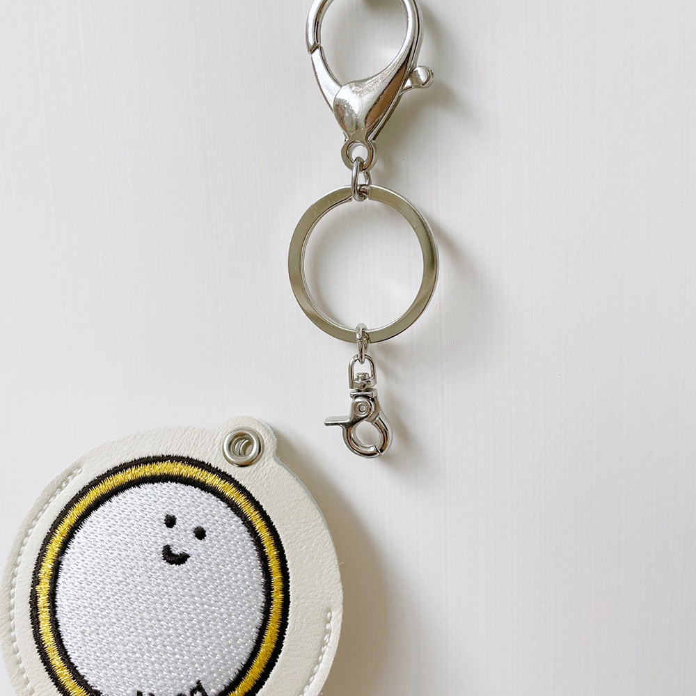 Round Mood Magnetic Keychain