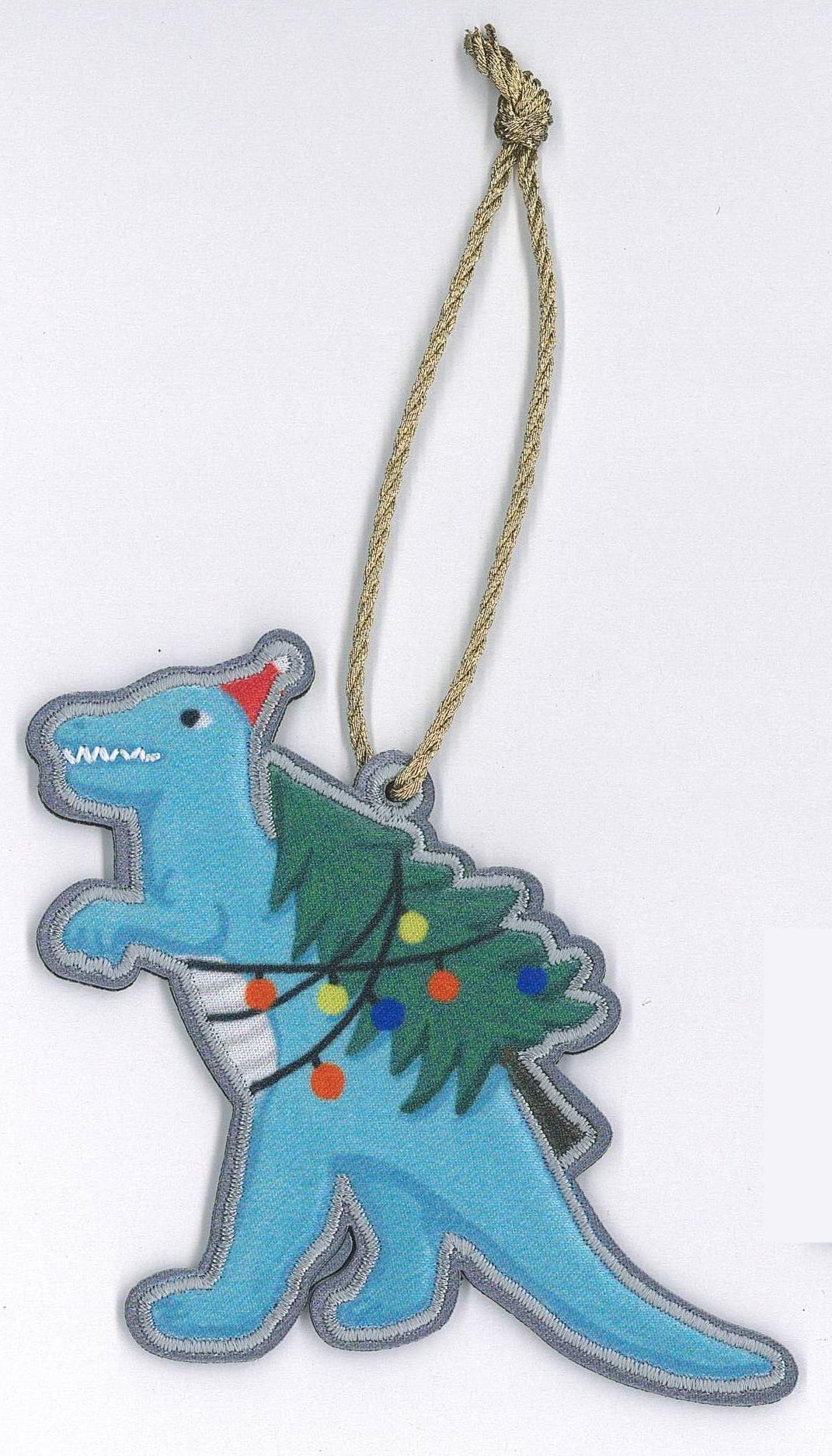 Christmas Tree Dinosaur Christmas Ornament