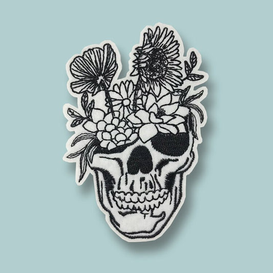 Bloom Skull Patch