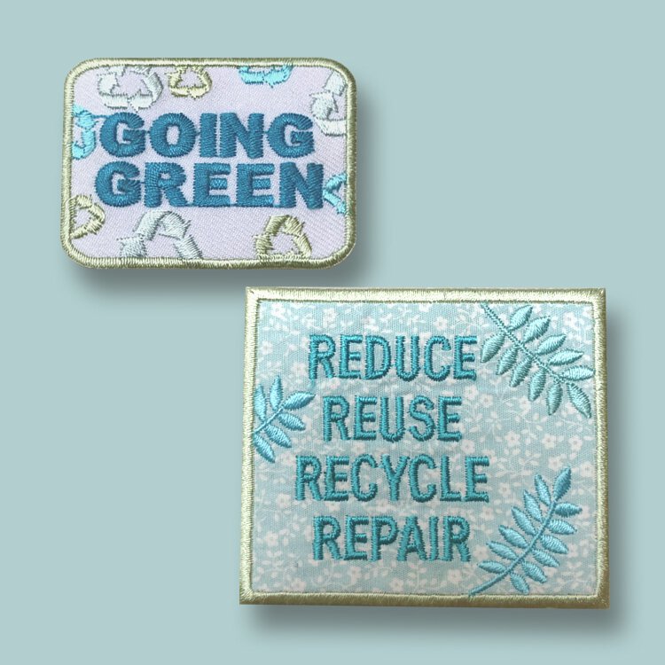 Going Green Patch Set