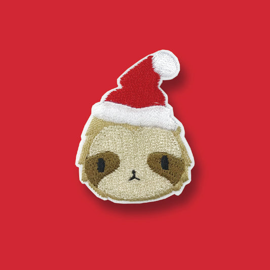 Santa Sloth Patch